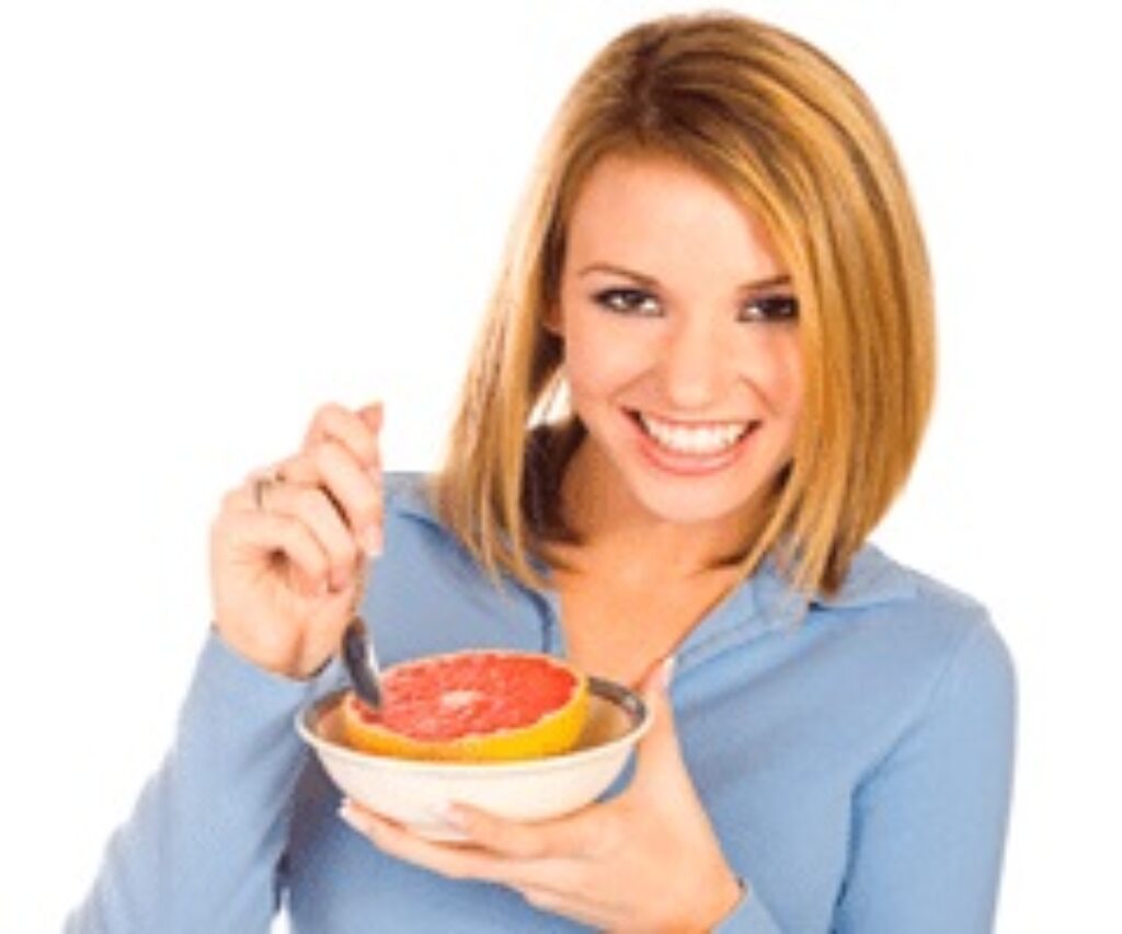 how many calories are in a grapefruit