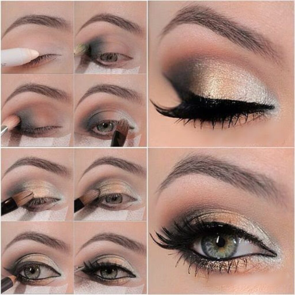 how to apply smokey eye makeup