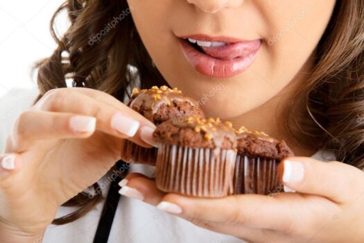 low calories muffin