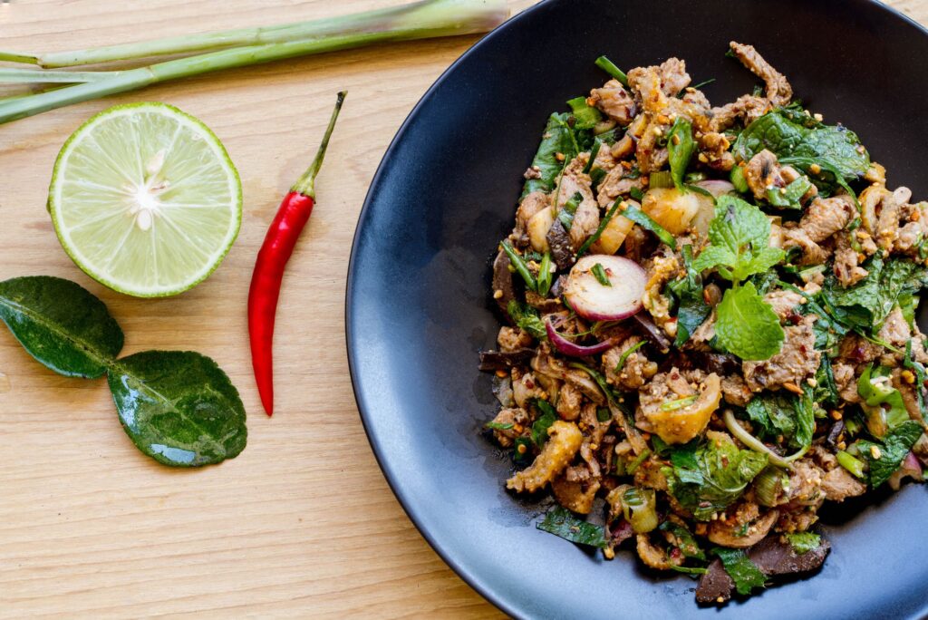 low calories thai food